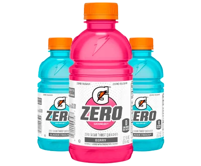 Gatorade G Zero Sugar Thirst Quencher Sports Drink, Variety Pack, 12 fl oz, 18 Pack Bottles