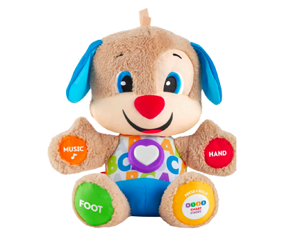 Baby & Toddler Toy Smart Stages Puppy With White Shirt, For Ages 6+ Months
