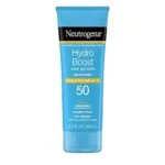 Neutrogena Hydro Boost Moisturizing Water Gel Sunscreen Lotion with Broad Spectrum SPF 50, Water-Resistant & Non-Greasy Hydrating Sunscreen Lotion, Oil-Free, 3 fl. oz, Pack of 3