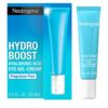 Neutrogena Hydro Boost Hyaluronic Acid Eye Gel Cream, Under Eye Cream with Hyaluronic Acid, Fragrance Free, Non-Comedogenic Moisturizer, 0.5 OZ