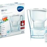 Brita 1024024 Pitcher Water Filter 2.4L Transparent, White – Water Filter (265 mm, 110 mm, 275 mm, 990 g, 2 pc (S))