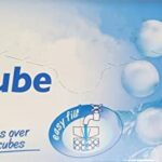 Lucaro 24 Ice Cube Freezer Bags | Makes 672 | Freezable Bags to Create Ice Cubes to Demand | Odour Free, Food Grade Plastic,Disposable Self-Sealing