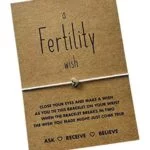 Fertility wish string bracelet. Fertility bracelet. Fertility gift.